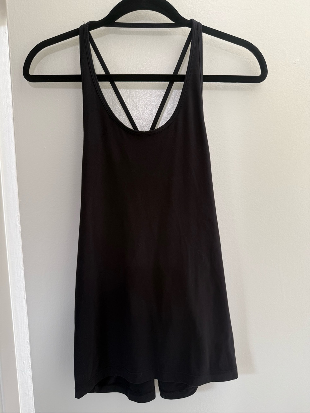 adidas Black Strappy Back Tank Top size M